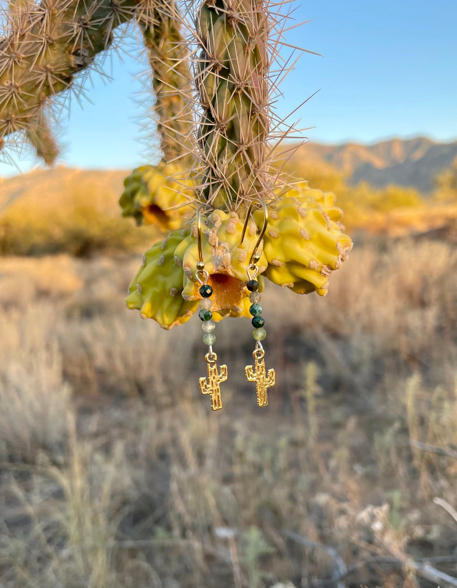 Cactus Charm Pieces